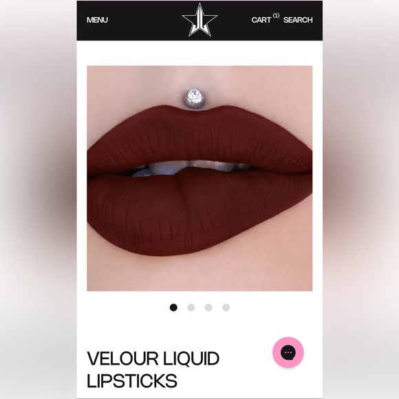 Jeffree Star - UNICORN BLOOD TRIO - Lip Liner, Liquid Velour & Velvet Trap - Picture 4 of 8